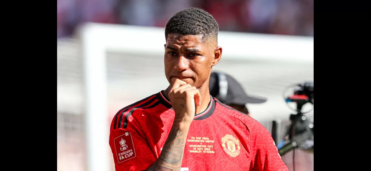 Marcus Rashford received a driving ban and was fined for speeding.