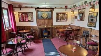 A top man cave in Britain disguised as a pub.