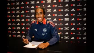 Man United signs Lille defender Leny Yoro in a surprising summer move.