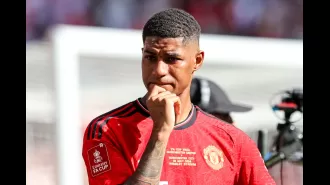 Marcus Rashford received a driving ban and was fined for speeding.