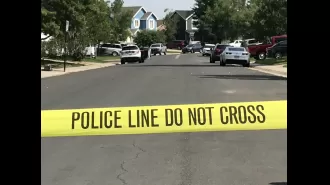 A teen boy was injured by a passing vehicle while waiting for the bus in Aurora.