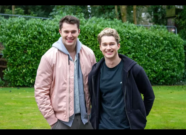 Hollyoaks brings back the famous 'How's Trish' scene in a playful manner.