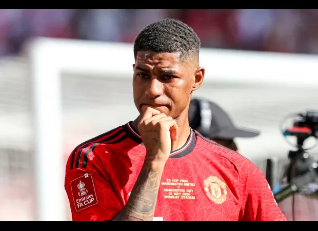 Marcus Rashford received a driving ban and was fined for speeding.