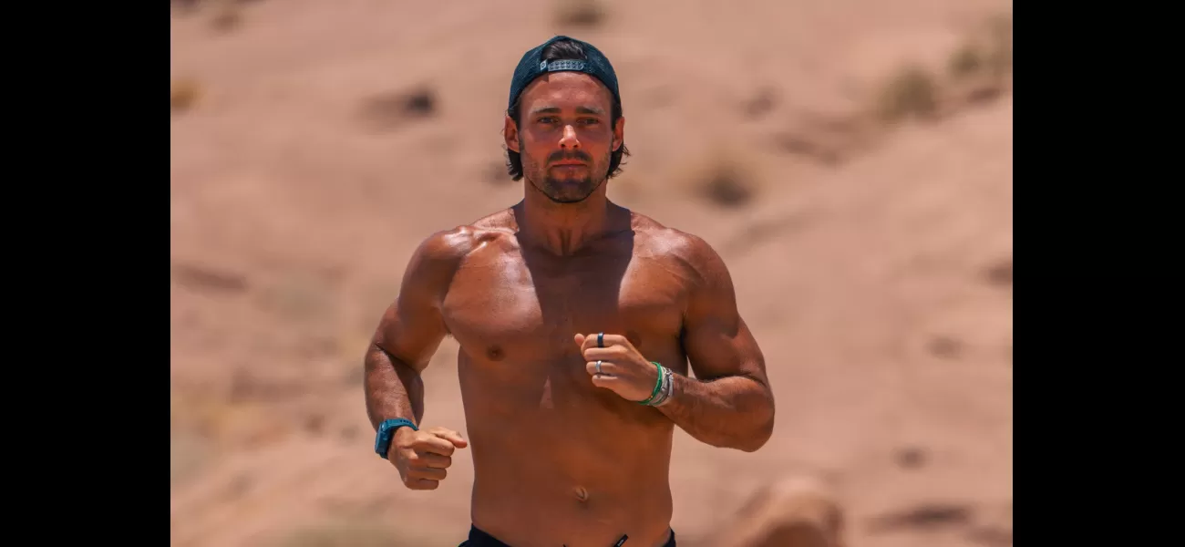Vogue Williams cautions husband Spencer Matthews about the risks of his extreme desert races potentially leading to his death.