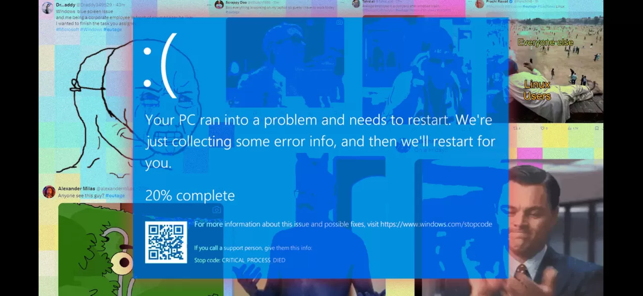 Top Microsoft memes from worldwide outage