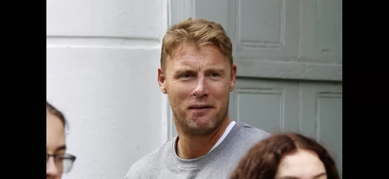 Former England cricketer Freddie Flintoff seen recovering with a smile after nearly 2 years since high-speed Top Gear accident.