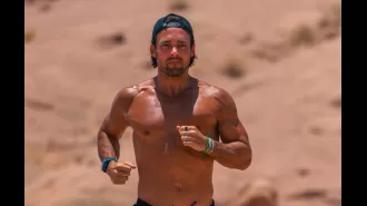 Vogue Williams cautions husband Spencer Matthews about the risks of his extreme desert races potentially leading to his death.