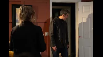 Cain and Charity team up to rescue Belle from villainous Tom in Emmerdale, but they're too late.