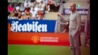 Ajax coach Erik ten Hag has had tough discussions with his team after Manchester United approached their rival coach Thomas Tuchel.