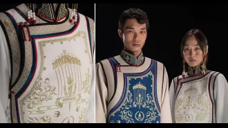 Mongolia's Olympic uniform for the opening ceremony has received overwhelming praise from fans who believe they have already won the Olympics.