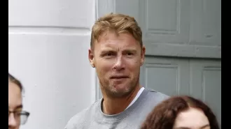 Former England cricketer Freddie Flintoff seen recovering with a smile after nearly 2 years since high-speed Top Gear accident.