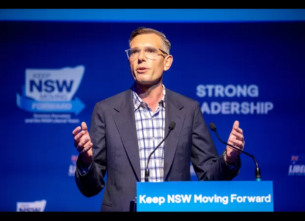 Ex-NSW leader steps down from parliament in resignation announcement.