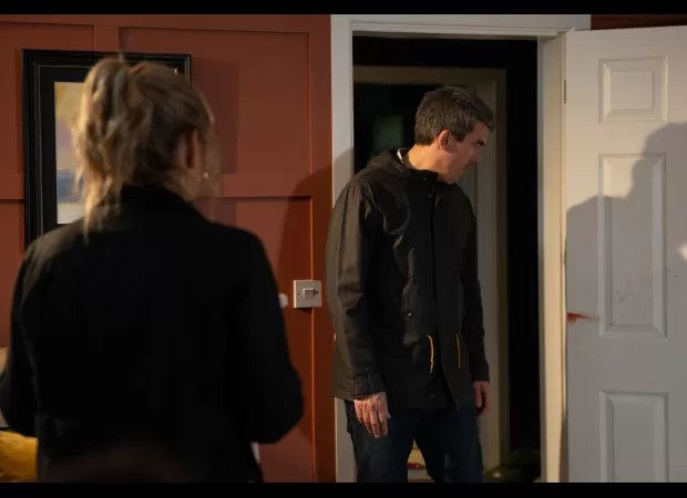 Cain and Charity team up to rescue Belle from villainous Tom in Emmerdale, but they're too late.