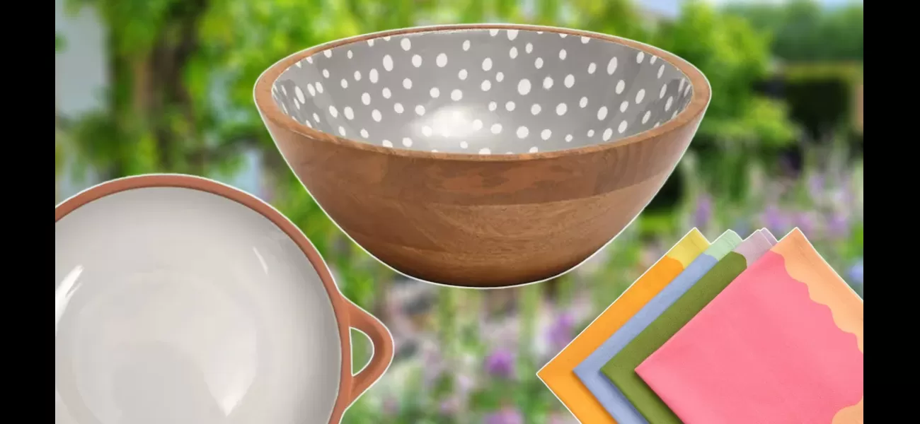 Get ready for your BBQ with these essential items from Dunelm that will add some serious style to your weekend.