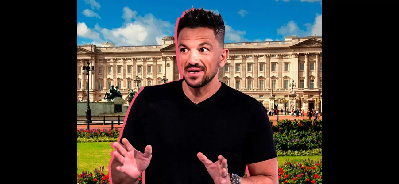 Peter Andre can't go back to Buckingham Palace because of an expensive accident he caused.