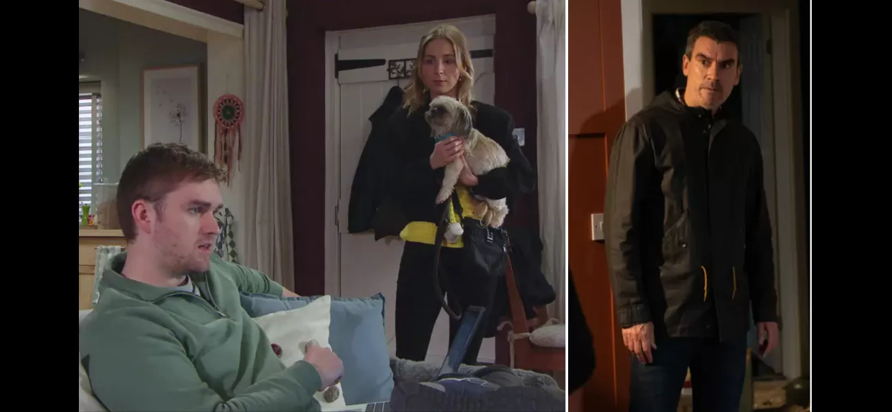 Tom King leaves Emmerdale accompanied by Belle, while Cain makes a shocking revelation.