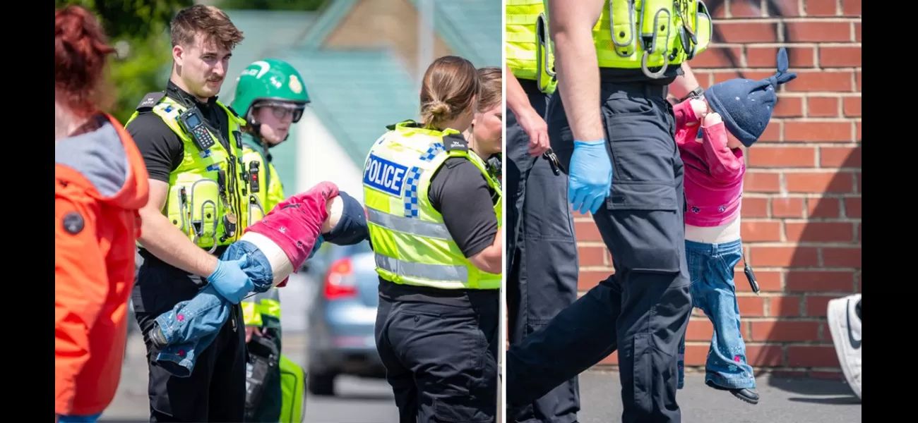 Emergency responders rush to railway to save a child, but it turns out to be a doll.