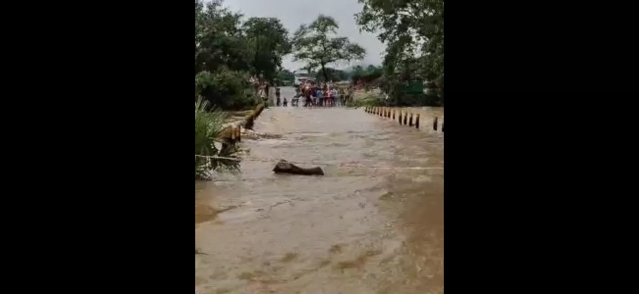 Malkangiri is facing disruptions to its daily routines due to heavy rainfall.