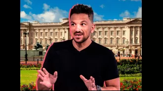 Peter Andre can't go back to Buckingham Palace because of an expensive accident he caused.