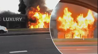 Gold Coast police are looking into a possible arson attack at a high-end car rental company.