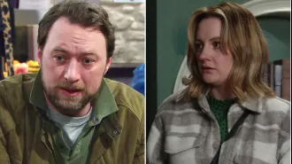 Liam's life falls apart when he learns about Ella's pregnancy in the TV show Emmerdale.