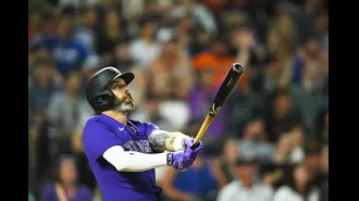 Rockies beat Giants in first game back from All-Star break as Jake Cave and Brenton Doyle lead with key hits.
