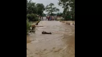 Malkangiri is facing disruptions to its daily routines due to heavy rainfall.