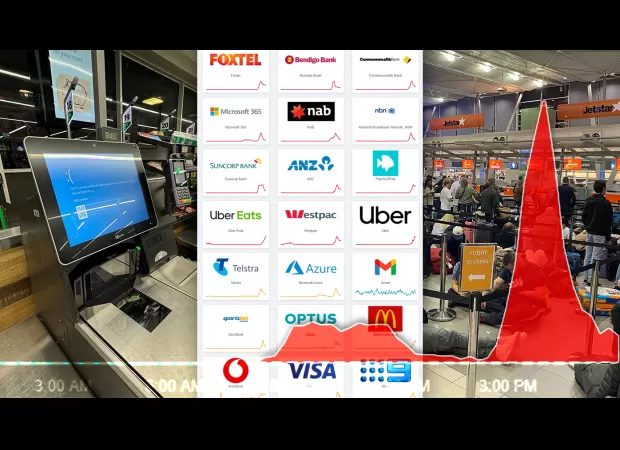 Australian officials warn that it could take several days to recover from a massive IT outage.