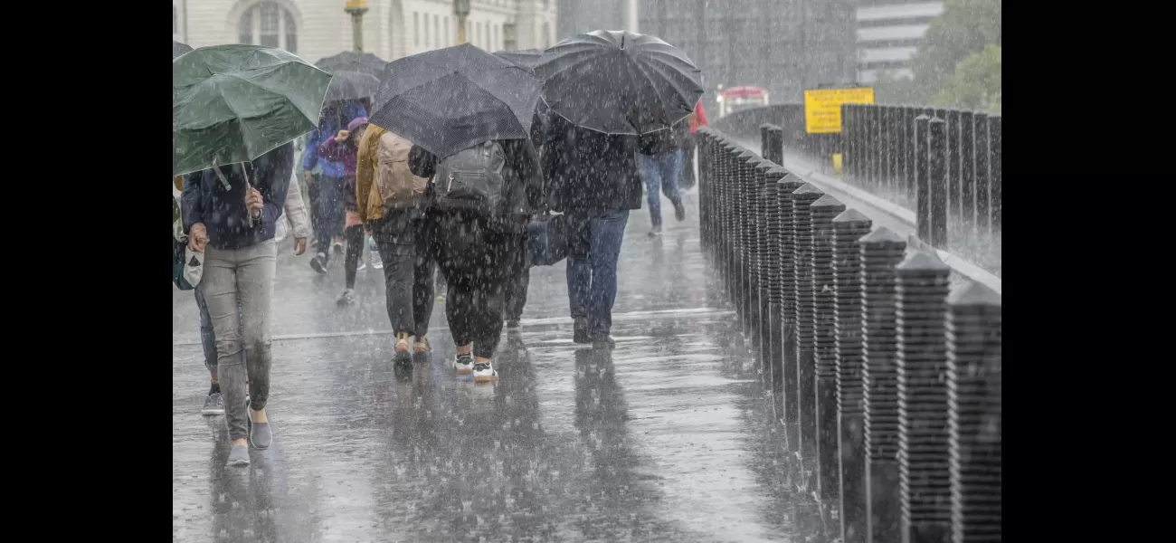 The Met Office has announced when the brief heatwave will end with thunderstorms.