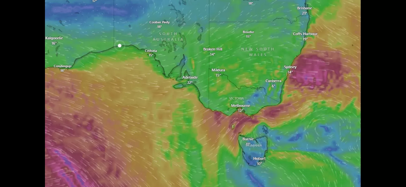Australia will experience extensive wind and rain for an extended period.