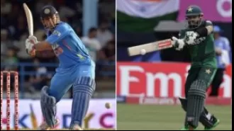 Harbhajan criticizes Pakistani fan for comparing Dhoni and Rizwan.
