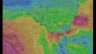 Australia will experience extensive wind and rain for an extended period.