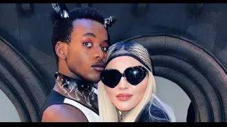 Madonna's 18-year-old son is searching for food after leaving his mother's luxurious home.