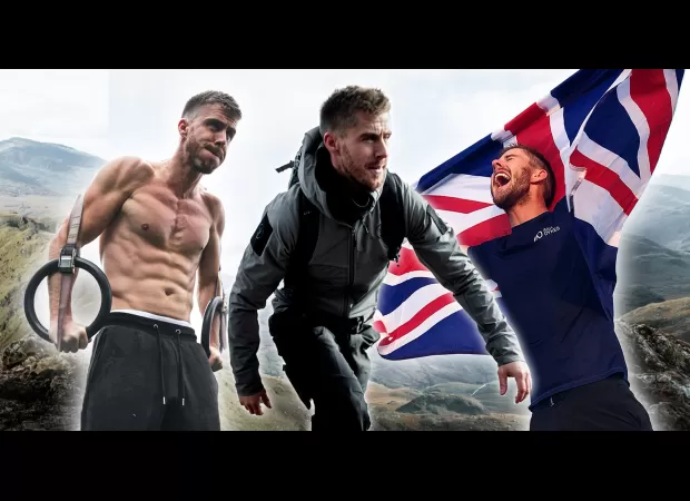 Man ready to conquer uncharted territory on Earth.