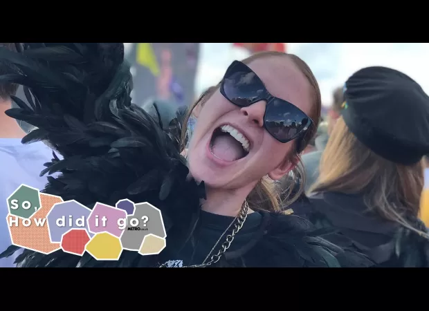 I went out with a well-known musician, but I didn't know his identity at first.