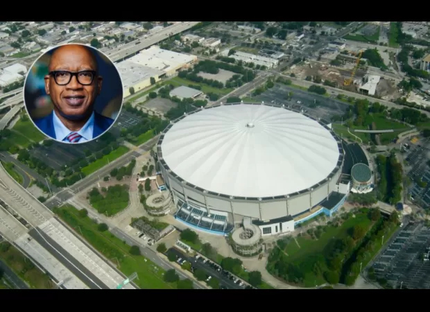 The Mayor of St. Petersburg plans to address previous issues by supporting the proposed new ballpark for the Tampa Bay Rays.