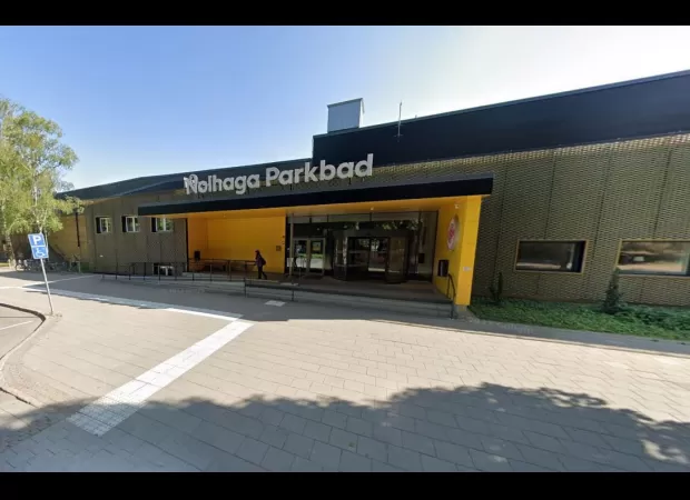 A teenager from Britain is in critical condition after being discovered unconscious at the bottom of a swimming pool in Sweden.