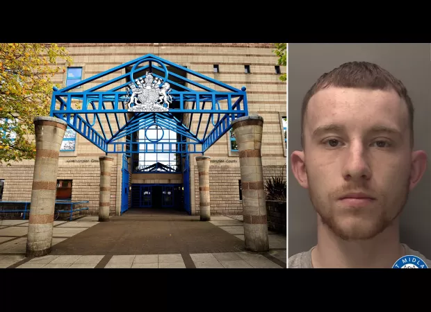 Man punches baby, causing permanent brain damage.