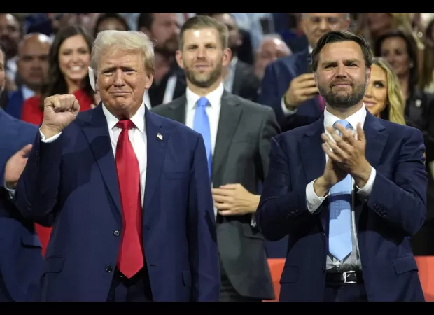 Trump makes first appearance since someone tried to kill him.