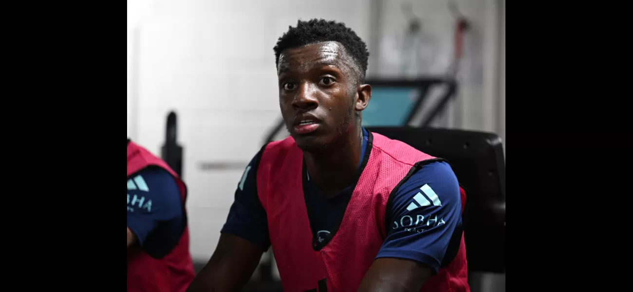 After receiving an offer from Marseille, Eddie Nketiah has decided on his future with Arsenal.
