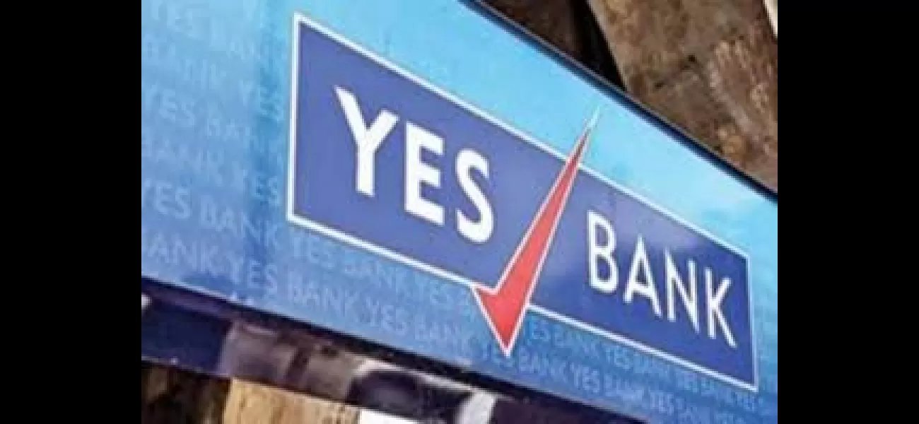 Yes Bank's Q1 earnings rose 46.7% due to reduced provisions.