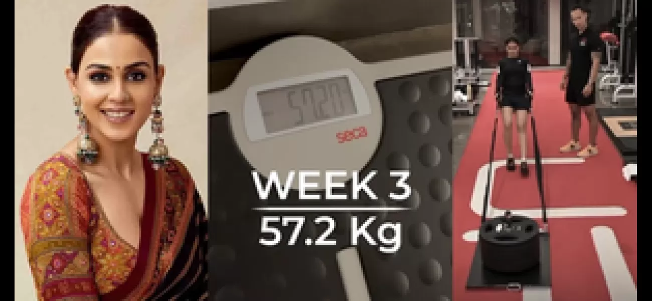 Actress Genelia Deshmukh posts old video of her journey losing weight.
