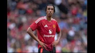 Onana praises Yoro's display in Man Utd friendly win against Rangers.