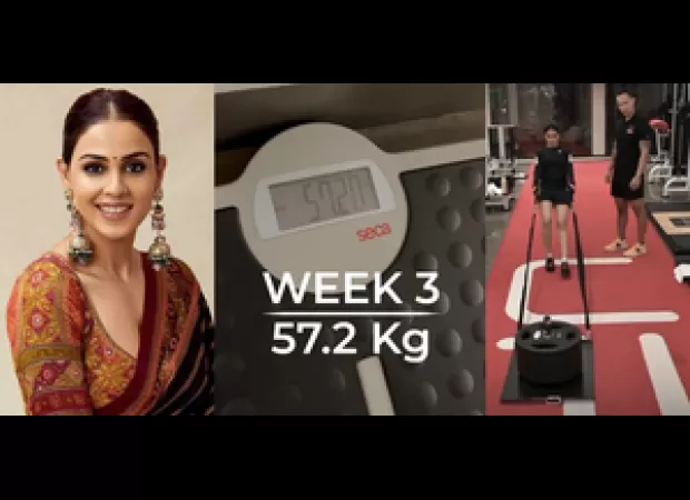 Actress Genelia Deshmukh posts old video of her journey losing weight.