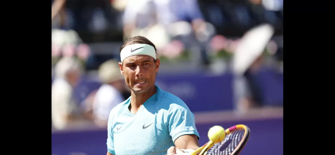 Nadal loses in first ATP final since 2022 before Olympics.