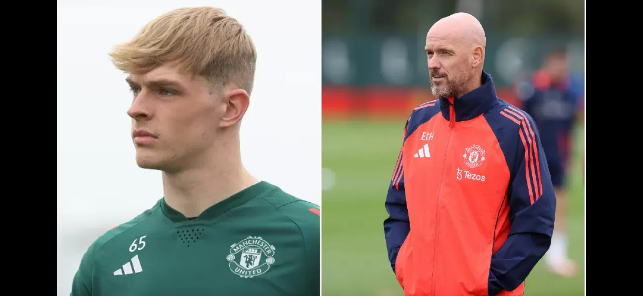 The coach, Erik ten Hag, suggests that another Manchester United youth player could have a chance to play with the first team this season.
