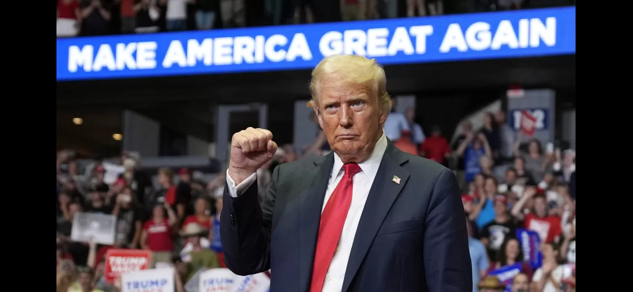 Trump responds to Biden's decision to withdraw from the presidential race in the US.