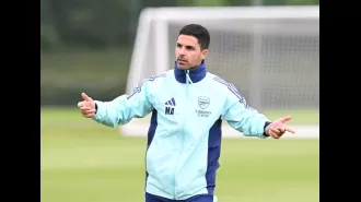 Two players from Arsenal will not be joining the team for their pre-season tour in the US due to a knee issue, according to the club.