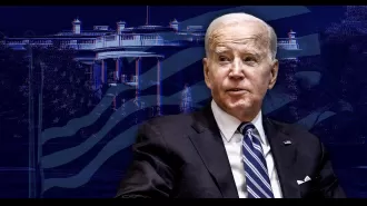 Biden gives in to Democratic Party pressure and drops out of race.