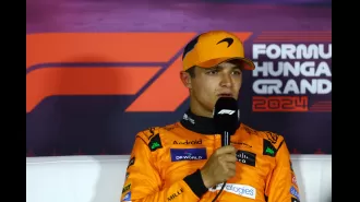 McLaren driver Lando Norris upset about team orders in thrilling Hungarian Grand Prix finale.